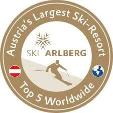 Logo von Ski Arlberg, größte Skiregion Österreichs, Top 5 weltweit